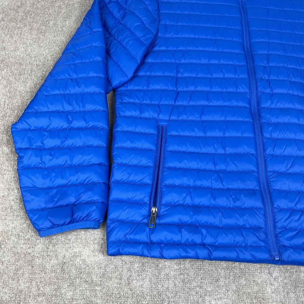 Duluth Trading Co. Puffer Jacket Mens‎ Large Blue Quilted Lightweight Full Zip - Picture 3 of 12